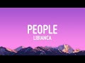 Libianca - People (Sped Up)  | 1 Hour Version