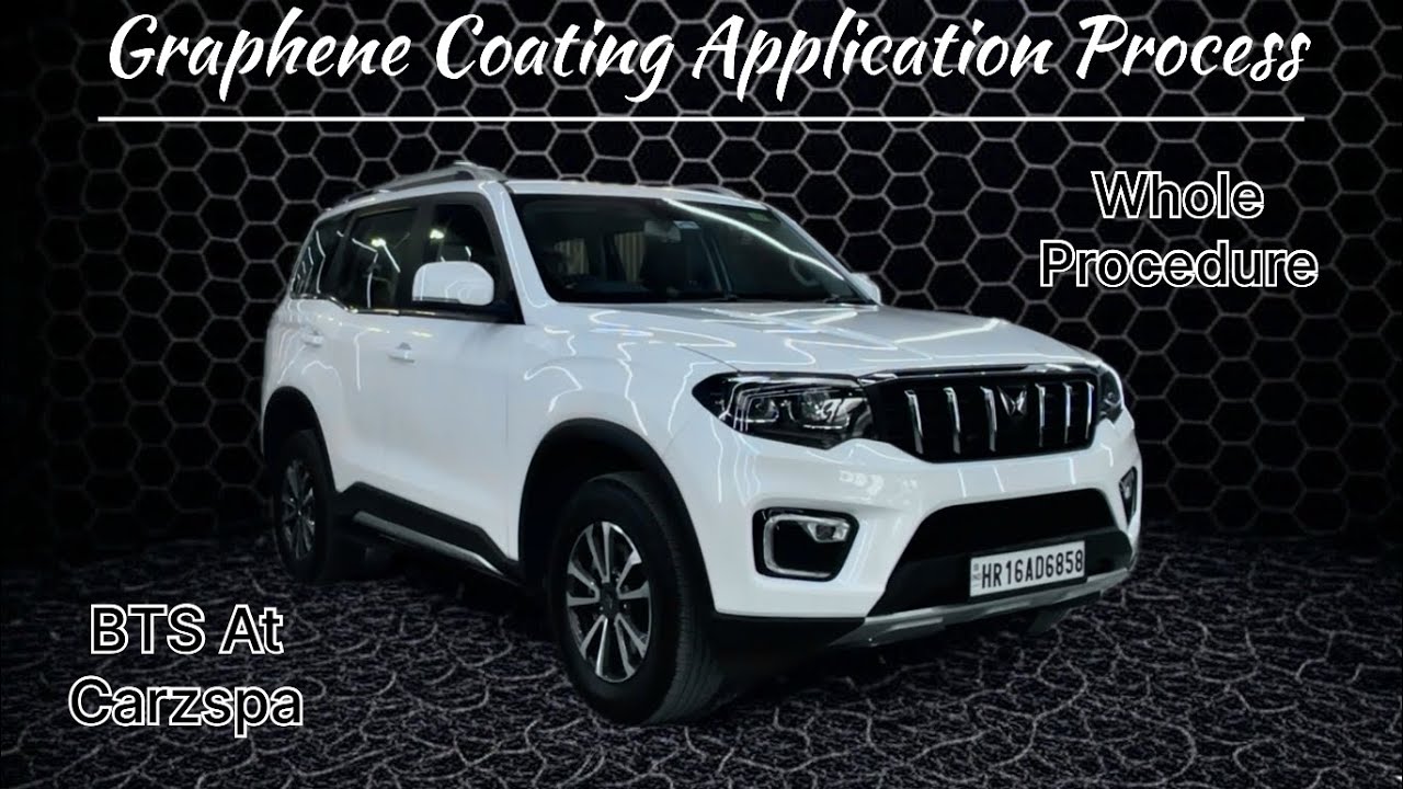 Go Behind the Scenes: Graphene Coating Application at CarzSpa!