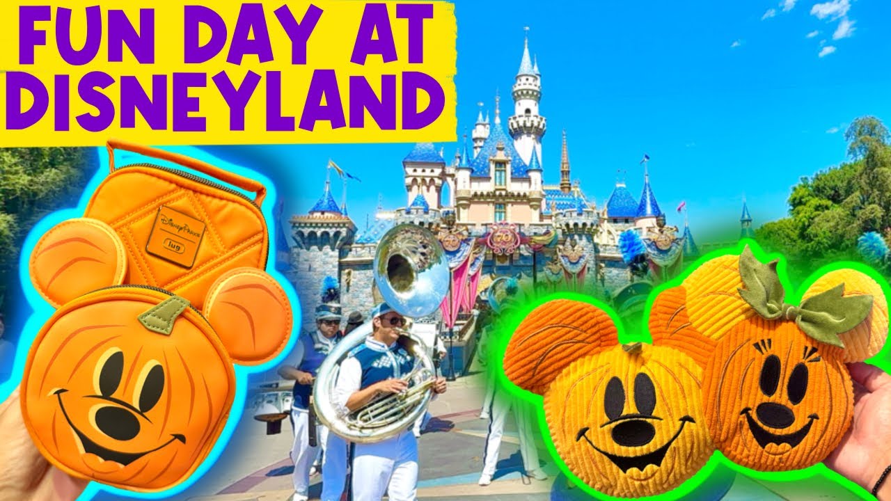Fun Day At The Disneyland Resort | Halloween Merch, Rides, And More!
