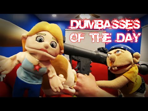 Dumbasses of the Day! | SML Movie: Jeffy's Rocket Launcher! [REACTION]