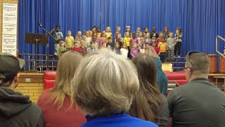 Spencer's Kindergarten Spring Concert Roosevelt Elementary School Part 1