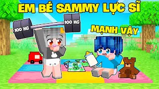 Em Bé Sammy Lực Sĩ Bảo Vệ Em Bé Phong Cận Khỏi Kẻ Xấu Trong Minecraft