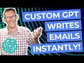 How to Build a Custom GPT Email Responder (Step by Step)