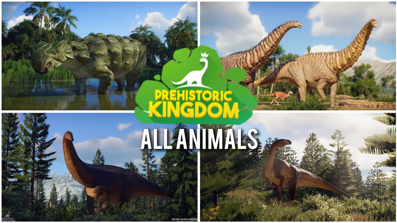 Prehistoric Kingdom: (Update 12) All Animals