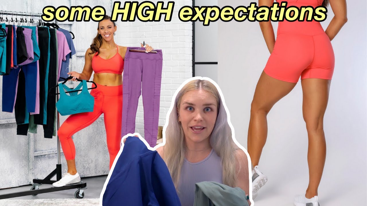 REVIEWING SYDNEY CUMMINGS *new* ACTIVEWEAR BRAND *leggings, sports bras, joggers* ROYAL CHANGE