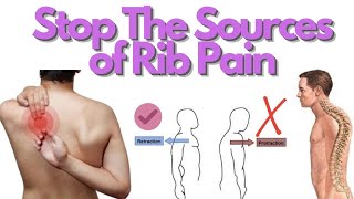 What Causes Rib / Under the Shoulder Blade Pain And How To Fix It | Simple Posture Fixes And Cues