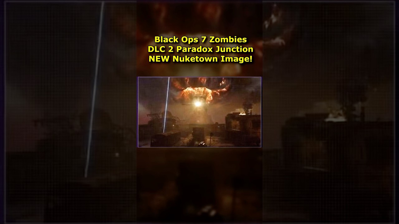 DLC 2 для Black Ops 7 Zombies: Paradox Junction — новое изображение! Nuketown — временная петля! ...