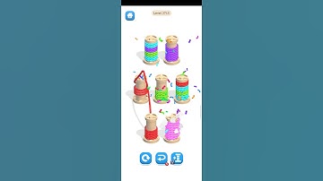 Rope Color Match 3D Level 2715