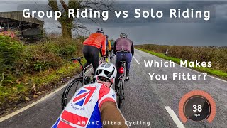 Group Riding vs Solo Cycling - Which Is Best In An Ultra Endurance Cycling Training Plan?