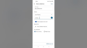 How to Create Dropdown List Menu on Google Sheets Mobile NEW UPDATE August 2022