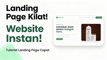 Tanpa Skill Coding- Buat Website hanya 1 menit