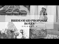 DIY Bridesmaid Proposal Box Part 1 | Wedding Series | Leah Yazzy