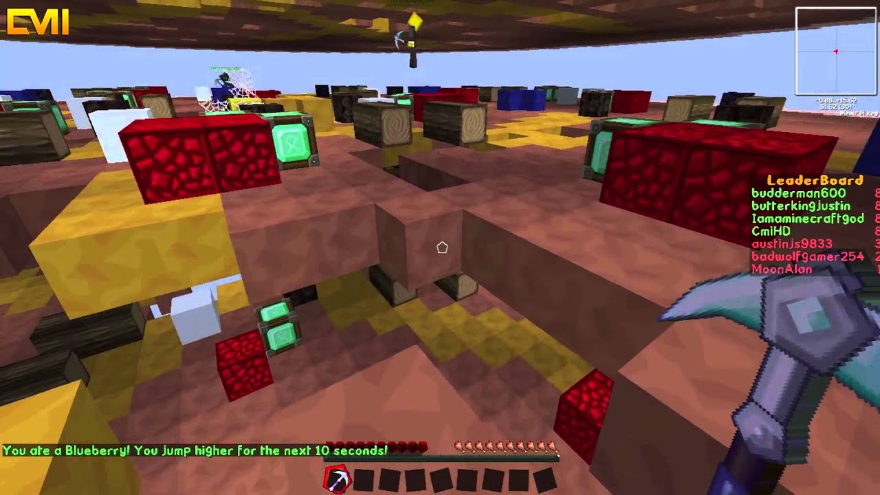 Minecraft - Pancake Spleef Mini Game w/ Cmi & Hokie - #2 - 