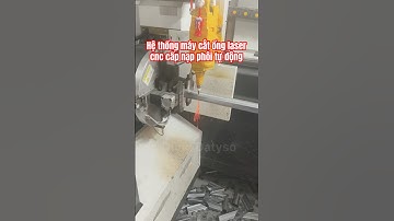 Hệ thống máy cắt ống laser cnc cấp nạp phôi tự động