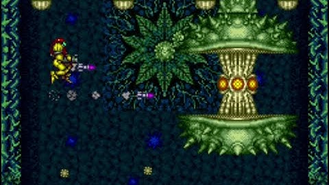 Super Metroid - Spore Spawn (No Damage)