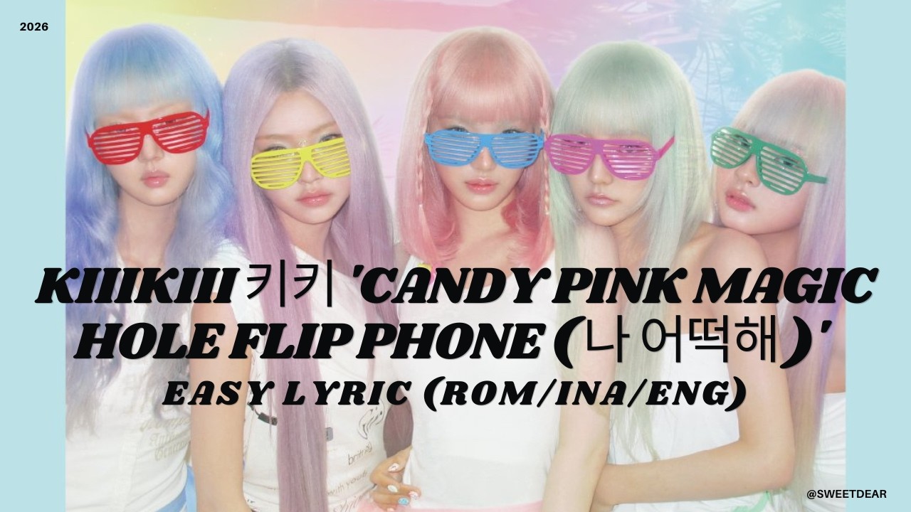 candypinkページ•*¨*•.¸♬︎ KiiiKiii 키키 'Candy Pink Magic Hole Flip Phone (나 어떡해