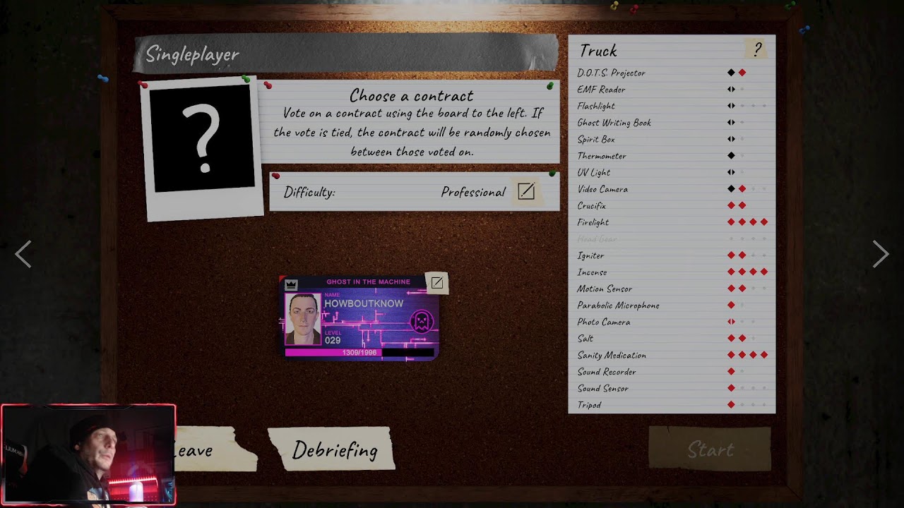 HowBoutKnow Phasmo PROfessional Single player (live!!) 