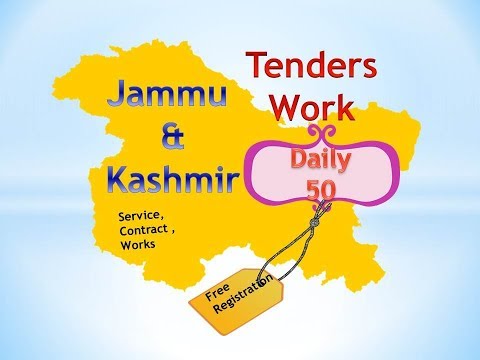 Jammu & Kashmir Tenders in Hindi || Work || Online Jobs