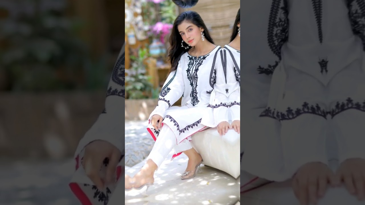Simple look Laiba Khan in salwar suit 