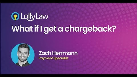 What if I receive a chargeback?