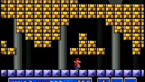 Super Mario Bros. 3 - World 7 Fortress #1