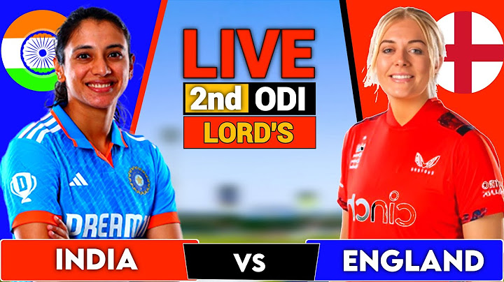 Live : India Women vs England Women, 2nd OD | Live Score & Commentary ENG W vs IND W #livescore