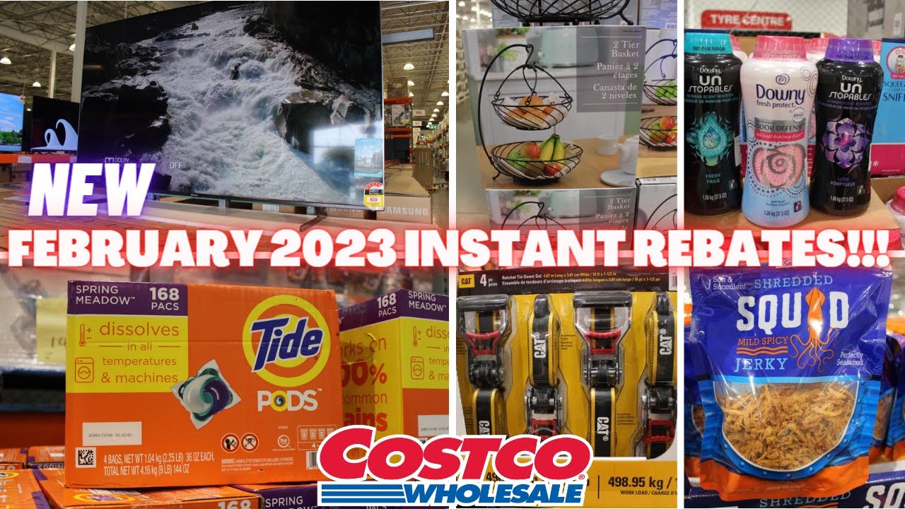  NEW February 2023 COSTCO In Store INSTANT REBATES YouTube