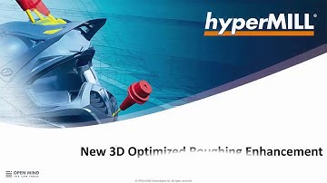 hyperMILL 2019.1 - 3D Optimized Roughing Enhancement