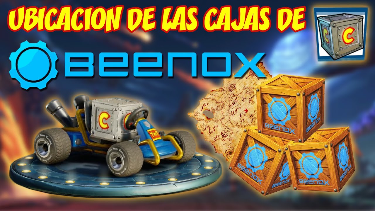 Ubicación de todas las cajas de Beenox en Crash Team Racing: Nitro Fueled