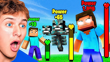 BECKBROS React To MINECRAFT POWER LEVEL COMPARISON!