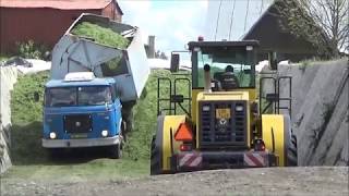 Senáže 2020 John Deere 7350 ProDrive 2x Škoda-706 trambus aa 2x Case CVX