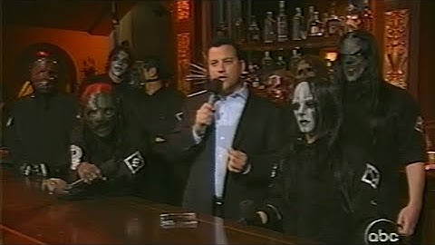 Slipknot - JIMMY KIMMEL LIVE! 2004 (Duality & The Blister Exists) REMASTERED