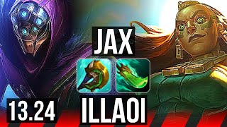 JAX vs ILLAOI (TOP), 10/1/2, 7 solo kills, Legendary, 500+ games, KR  Diamond