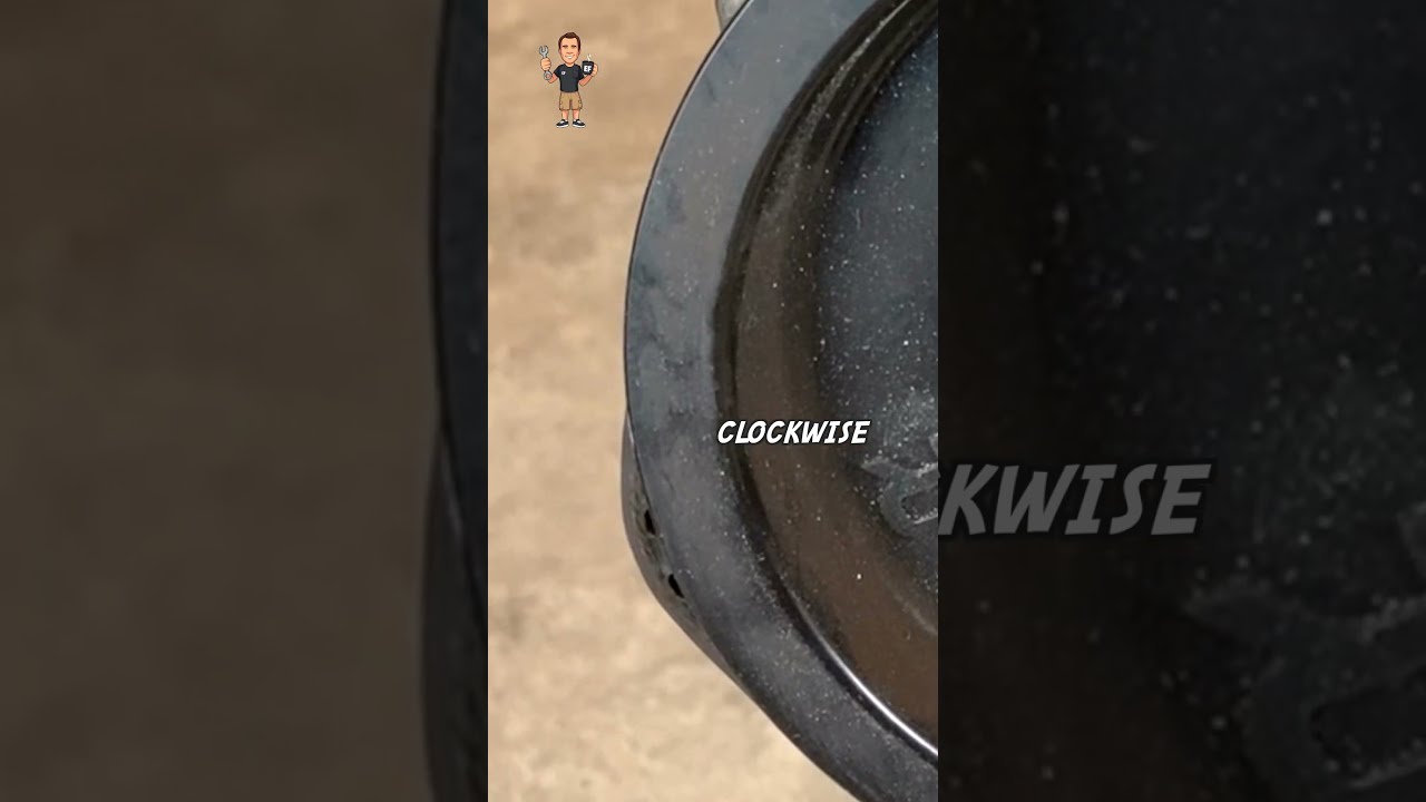 CLOCKWISE TIMING BELT TRICK 