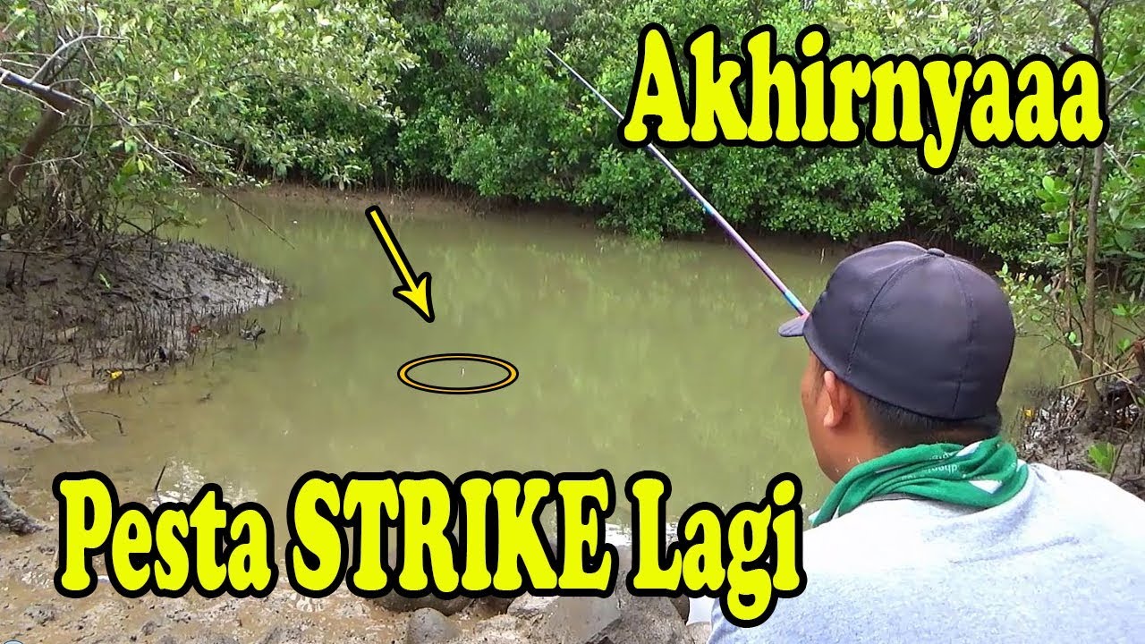 Mancing Ke Dua Kali Nya,,Akhirnya Pesta Strike Di Sini