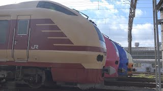 新潟車両センター見学会2022でE653系を撮影