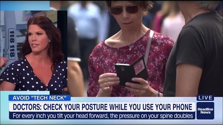 HLN/CNN - Is your phone hurting your neck? (Michel...