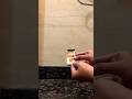 How to make water proof matchsticks  ideas experiment youtubeshorts viral thritom