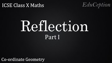 REFLECTION Part 1: Introduction & Concepts | Mathematics ICSE Class 10