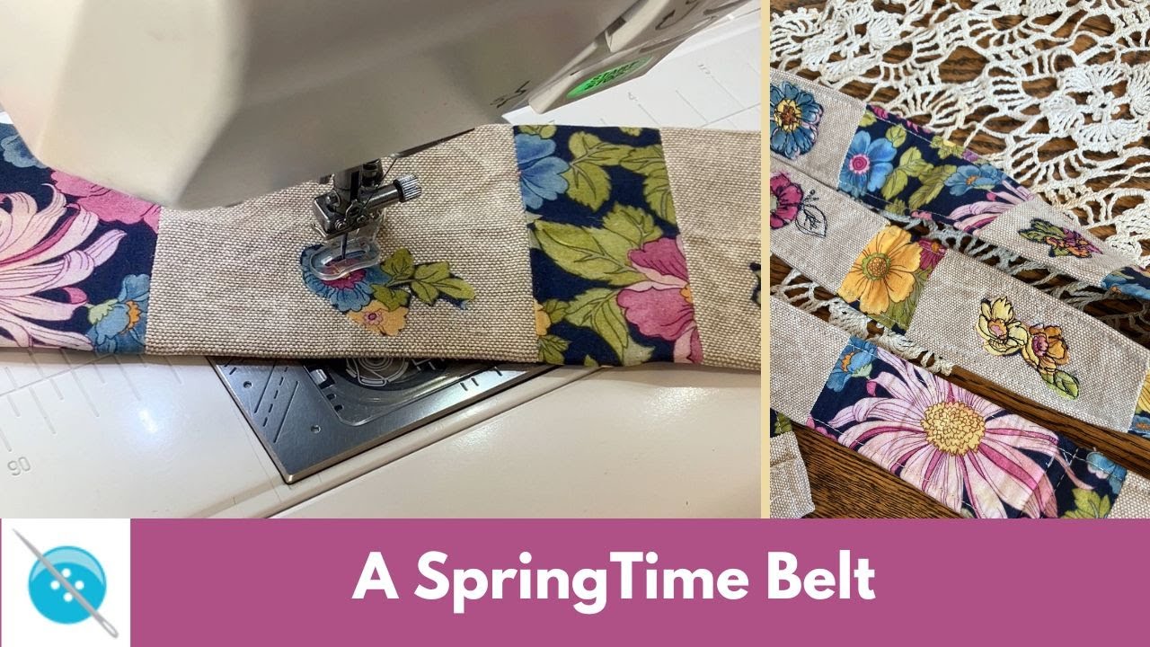 Belt. Patchwork.. craft. Upcycled Patchwork Belts – Zuri main image 2