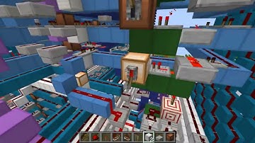 Minecraft 8-Bit CPU Fibonacci Program