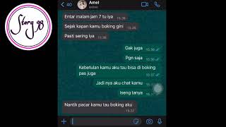 CHAT STORY || B0KING BO TERNYATA TEMAN SENDIRI || WHATSAPP