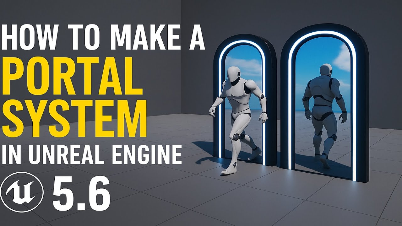 How to Make a Portal Material  in Unreal Engine 5.6
