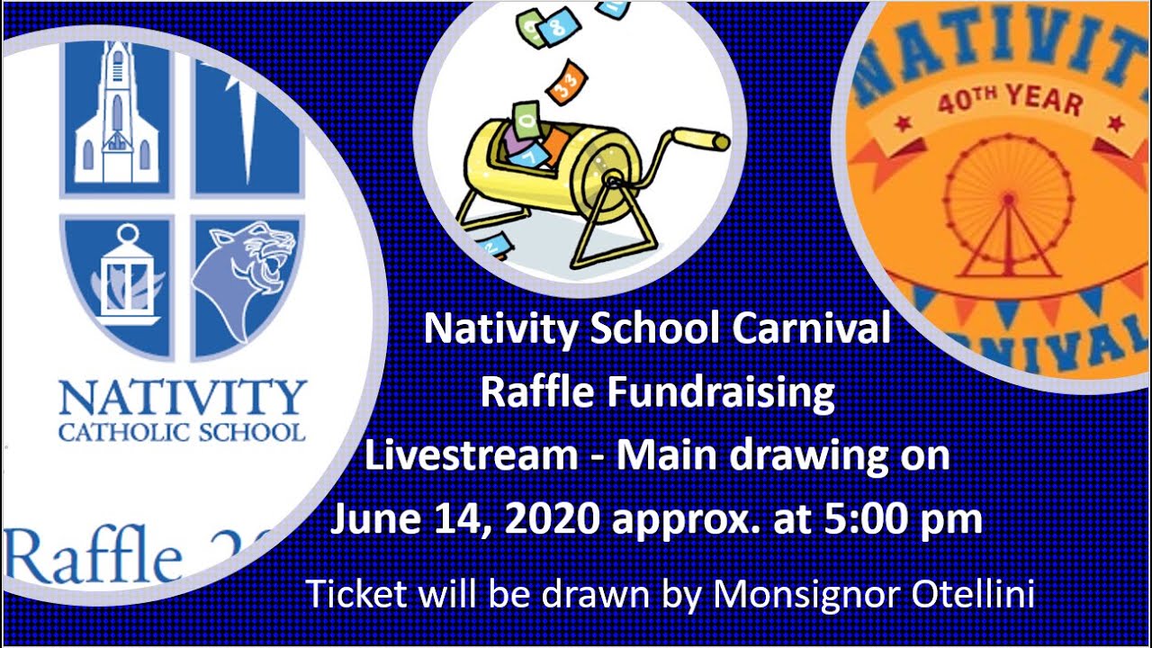 Nativity School Raffle Drawing, June 14, 2020 - YouTube