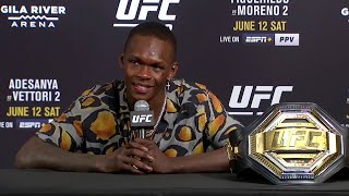 UFC 263: Israel Adesanya Post-fight Press Conference