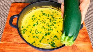 This zucchini soup is a forgotten treasure Have you ever cooked such a delicious soup