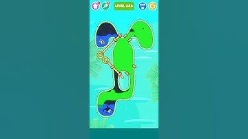 save the fish 🦈 | 233 level completed | android gameplay🔥 | #shorts #games all levels