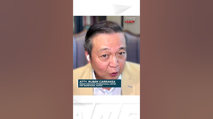 Int'l law expert Carranza: Duterte interim release request 'unusual' | ANC