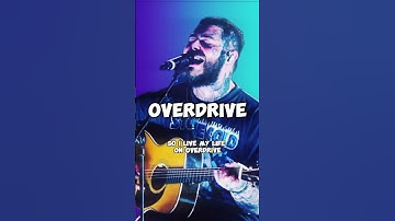 Thumbnail of Post Malone-Overdrive #postmalone #newsong #overdrive #goodlifeq