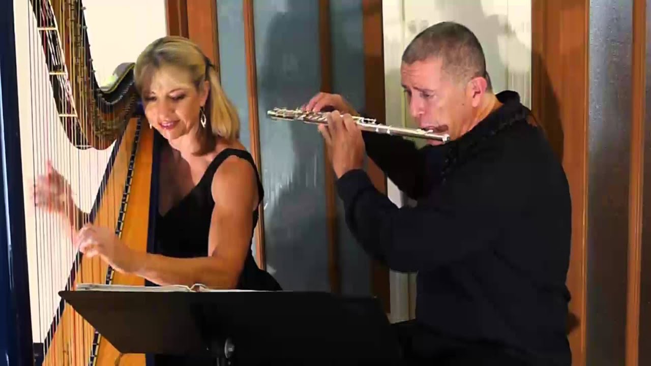 Harp and Flute, Kristine & Pono , Stairway to Heaven YouTube